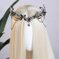 Elf Crown, Ears & Moon Earrings Set for Cosplay & Renaissance