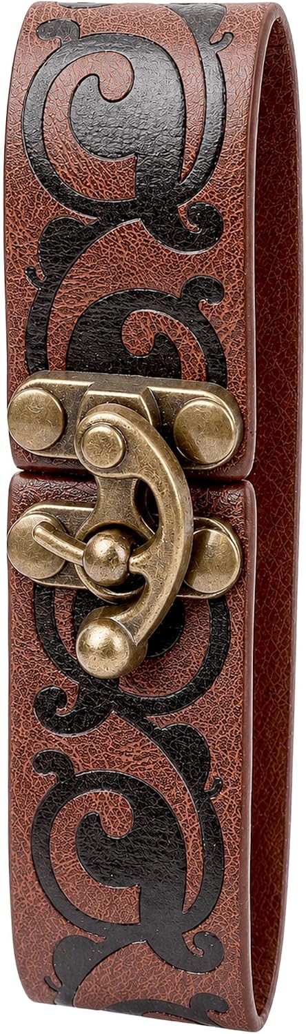 MOSTORY Brown Medieval Celtic Mug Holder for Cosplay