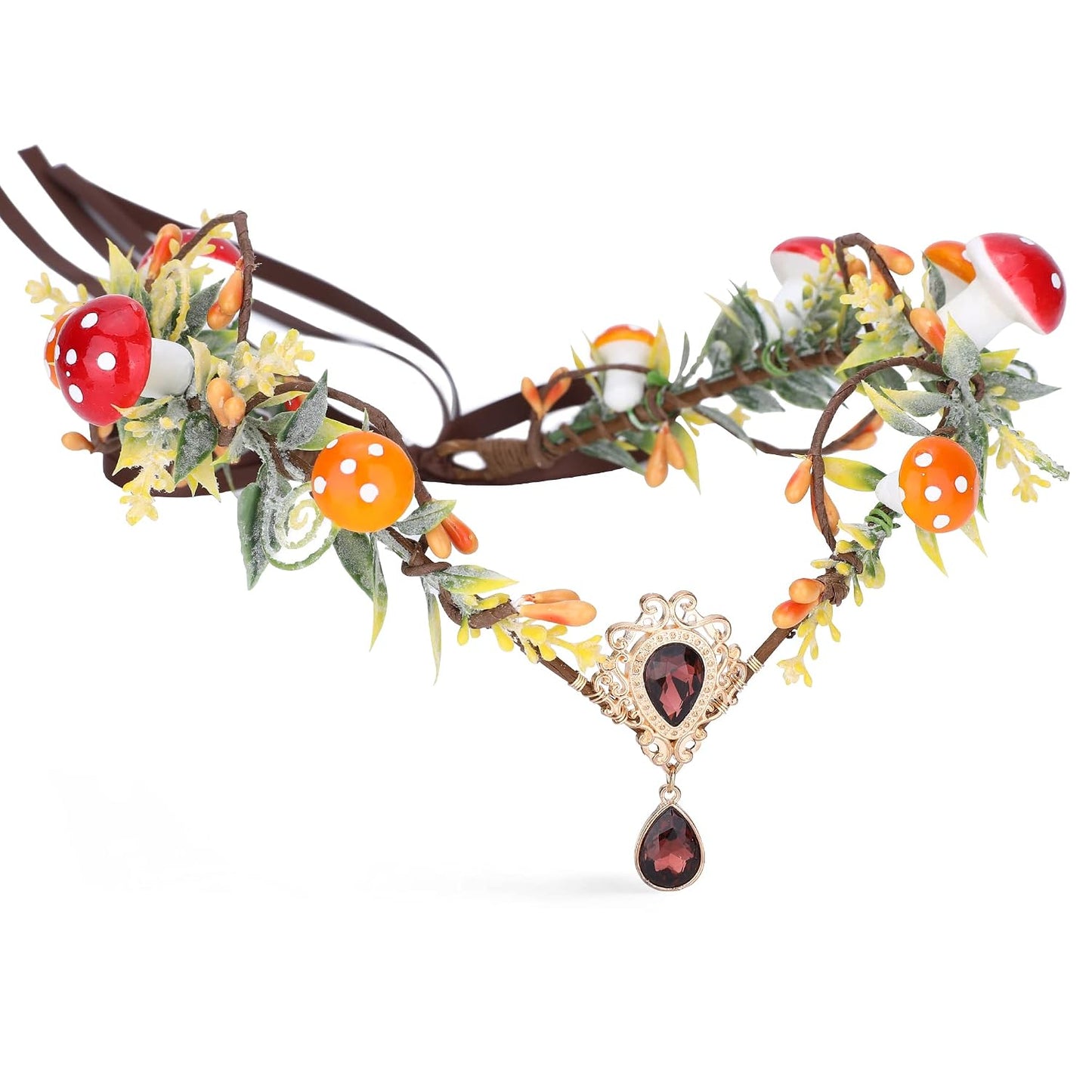 Woodland Mushroom Fairy Crown
