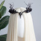 MOSTORY Black Branch Headdress Witch Raven Antler Crown