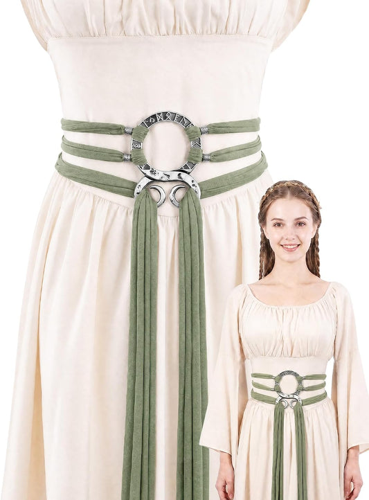 MOSTORY Medieval Belt for Women Renaissance Costume Accessory