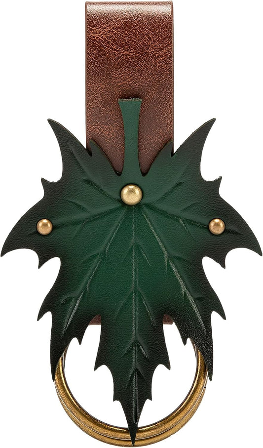 MOSTORY Leather Double Buckle Skirt Hikes for Medieval Renaissance