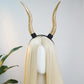 Black Antelope Horns Headband – Detachable Devil Horns