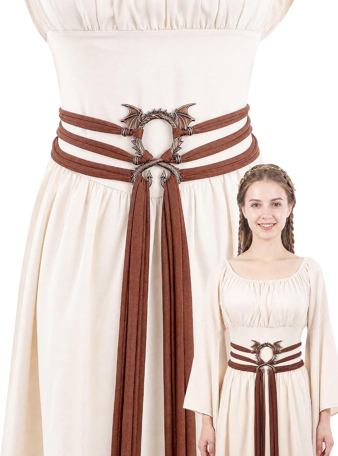 MOSTORY Medieval Belt – Women's Renaissance Costume Accessory