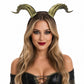 MOSTORY 3D Gothic Devil Horns Headband for Adult Halloween Cosplay