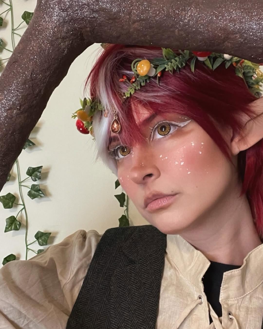 Woodland Mushroom Fairy Crown - view 6