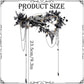 MOSTORY Gothic Crow Headpiece Witch Crown for Women