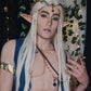 Woodland Fairy Flower Crown Headpiece for Ren Faire - view 4