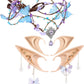 MOSTORY Butterfly Fairy Crown & Elf Ears Set