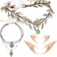 MOSTORY 4-Pc Renaissance Fairy Accessory Set for Women