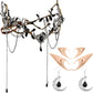 Elf Crown, Ears & Moon Earrings Set for Cosplay & Renaissance