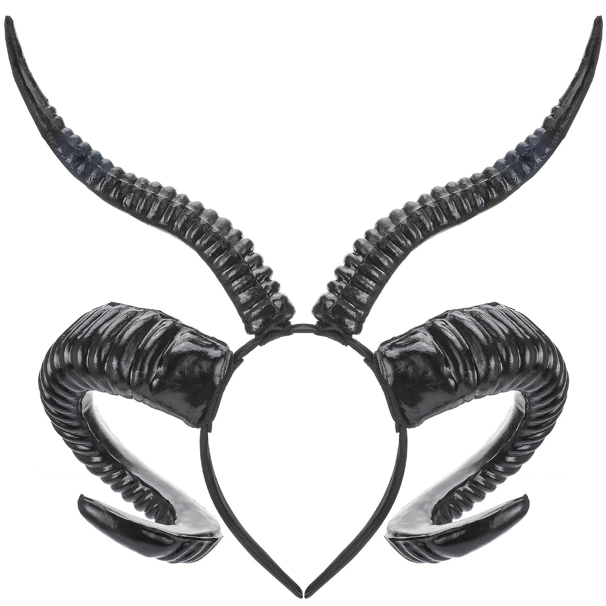 MOSTORY Detachable Black Sheep and Antelope Horn Headband