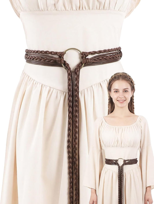 Viking Rope Belt for Medieval & Renaissance Costume Women