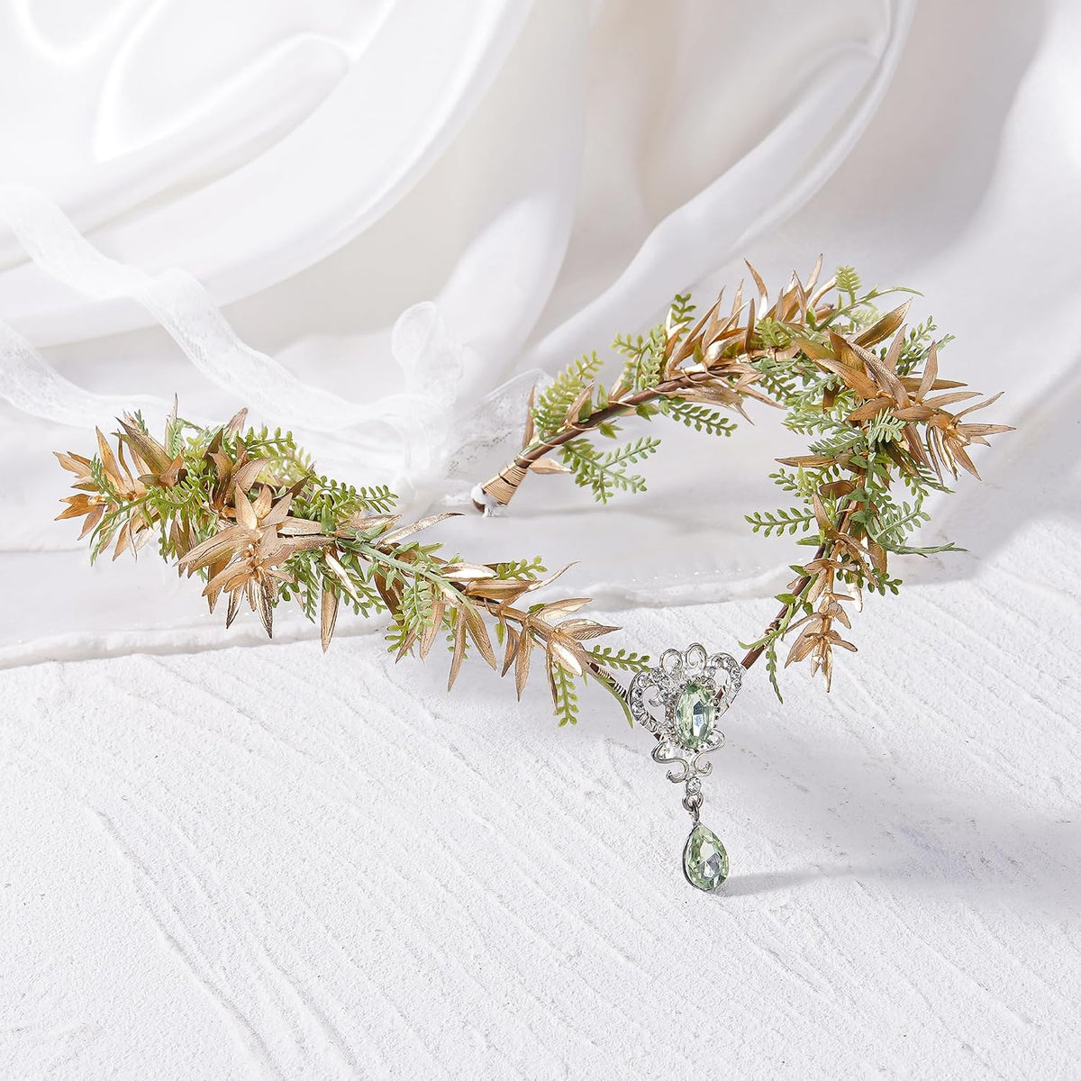 Renaissance Fairy Accessories Set – Elf Crown & Ear Cuffs