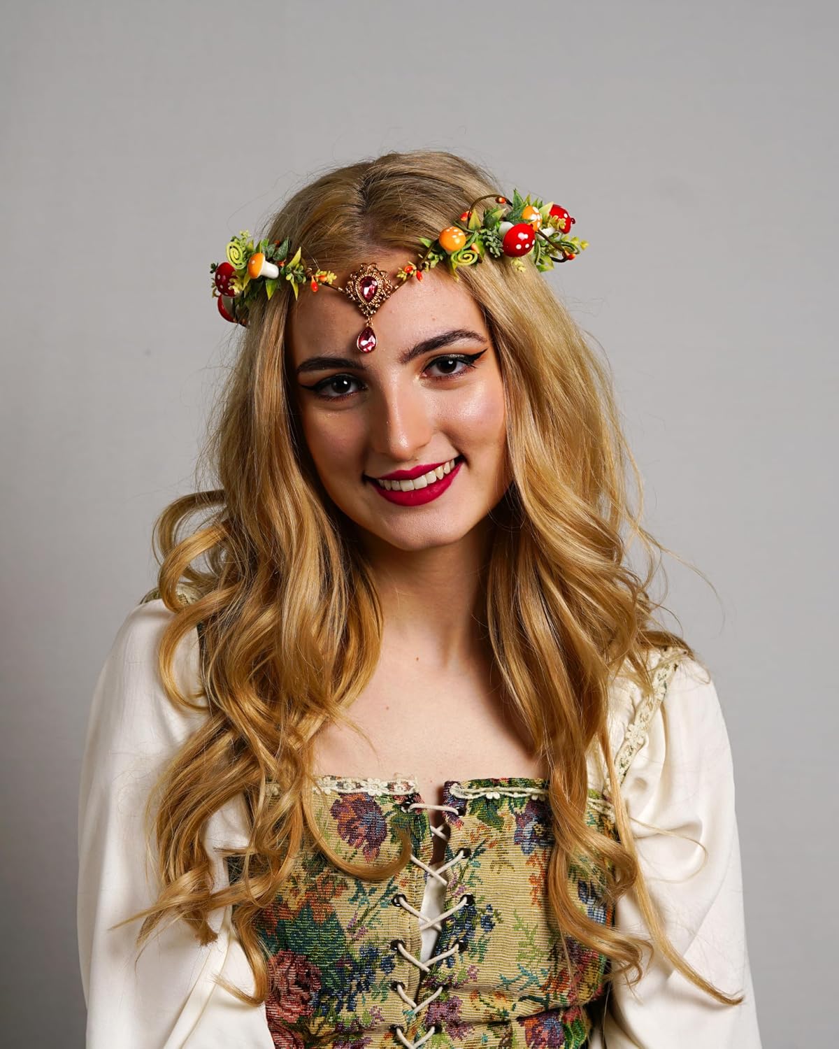 Woodland Mushroom Fairy Crown - view 5