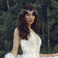 MOSTORY Handmade Silver Viking Crown Crystal Tassel Headpiece