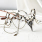 MOSTORY Witch Headpiece for Women, Elf Crown with Crow & Tassel