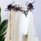 MOSTORY Gothic Crown Crow Headpiece for Women