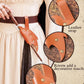 MOSTORY Brown Renaissance Wand Holster