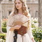 Renaissance Leather Fan Holster for Renfaire & Cosplay