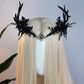 Gothic Antler Crown & Elf Ears Set for Renfaire