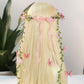Green Fairy Flower Crown with Butterflies & Vines