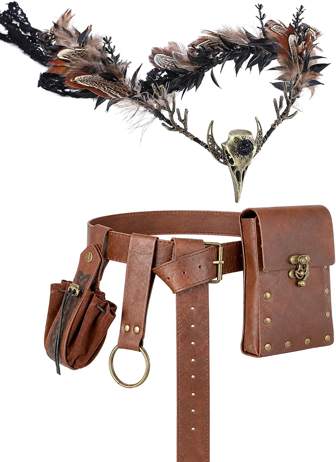 MOSTORY Medieval Accessories for Women Renaissance Renfaire Cosplay