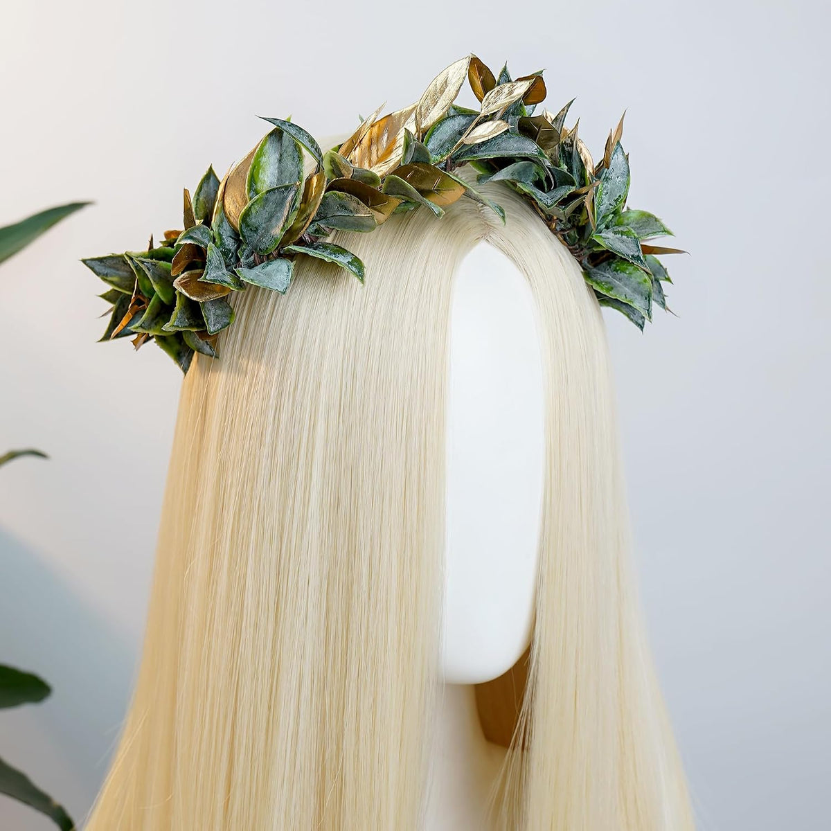 Woodland Greek Laurel Crown - Roman Leaf Crown for Greek Costume