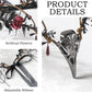 MOSTORY Gothic Crown Crow Headpiece for Women