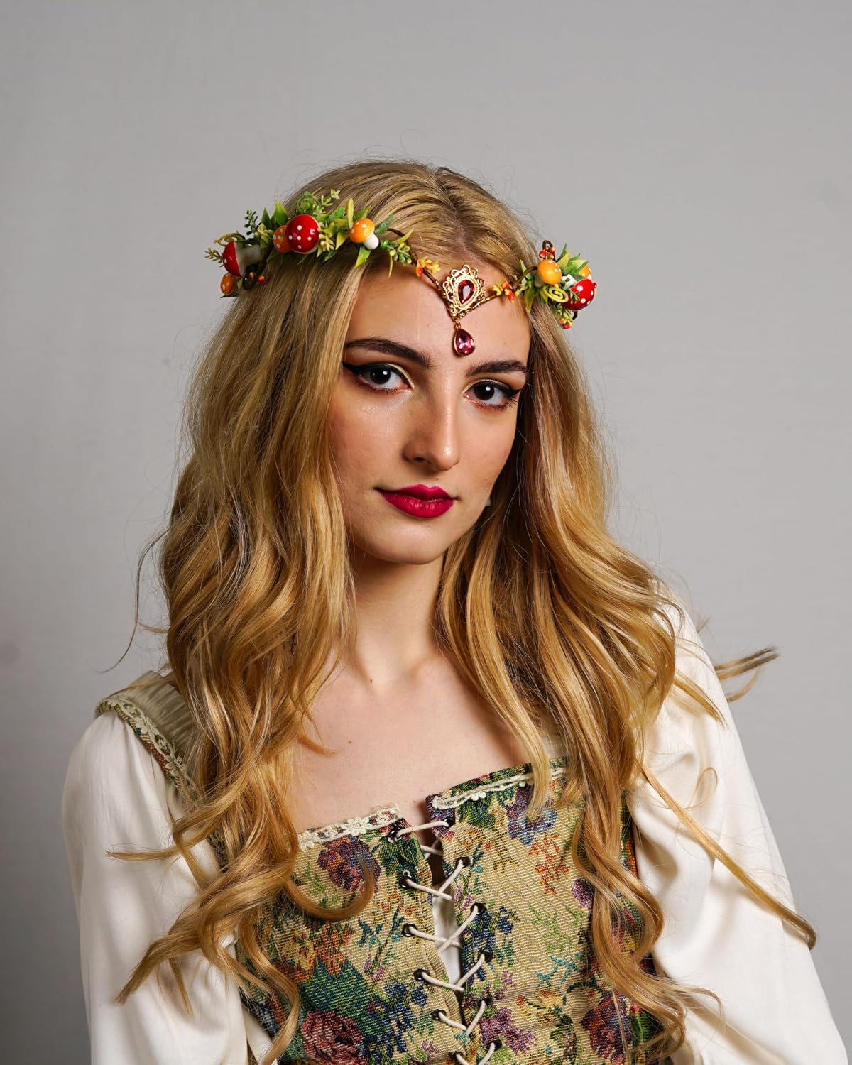 Woodland Mushroom Fairy Crown - view 4
