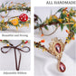 MOSTORY Renaissance Mushroom Crown & Elf Ears Set