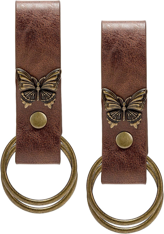 MOSTORY 2 Pcs Brown Viking Renaissance Skirt Hike