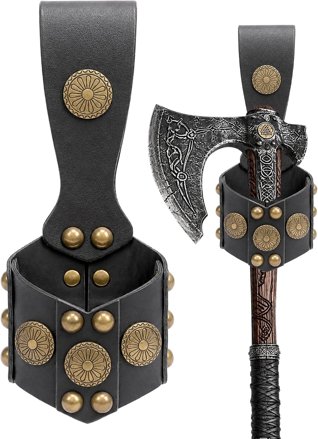 Medieval Axe Holster for Viking Cosplay and Renaissance