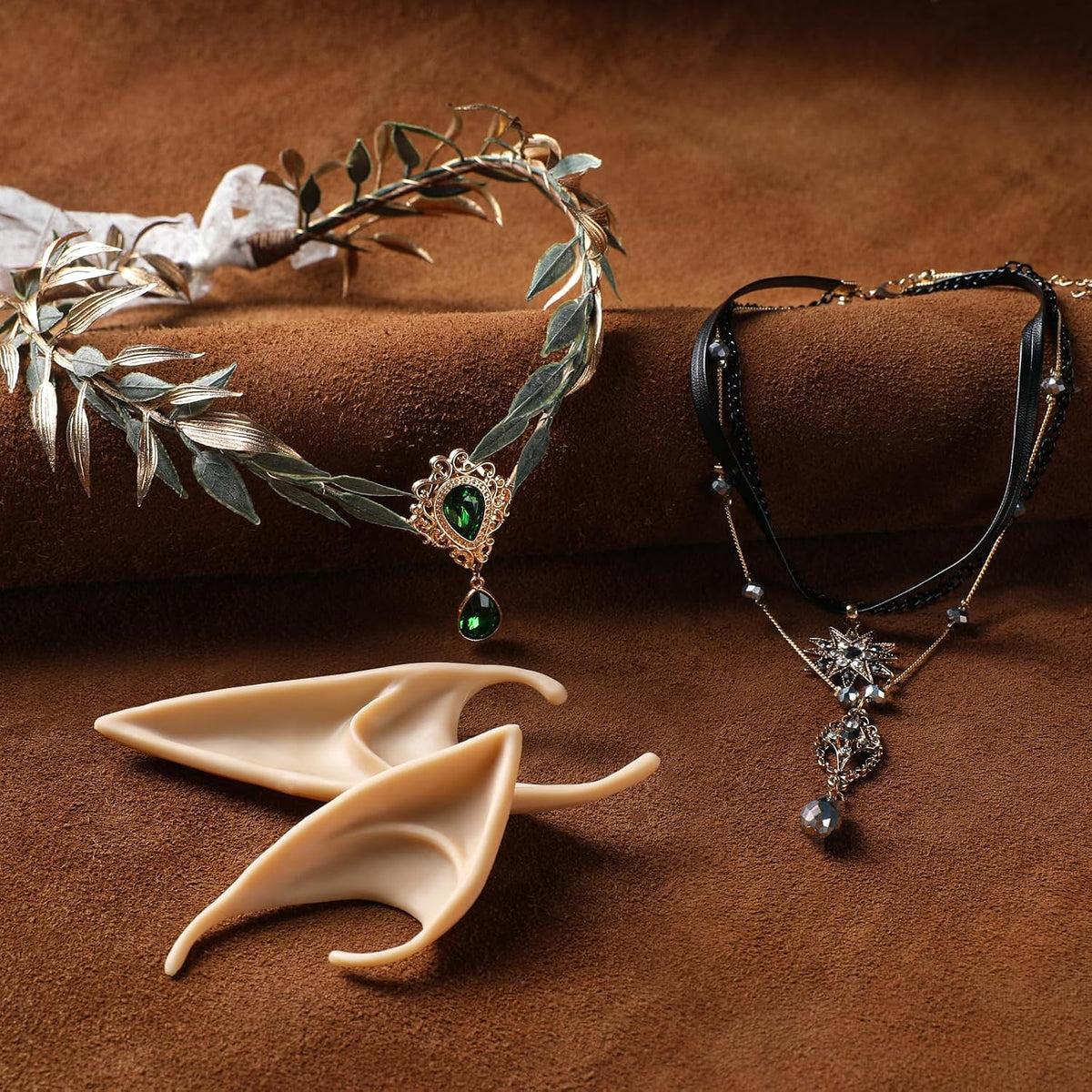 MOSTORY 4-Pc Renaissance Fairy Accessory Set for Women