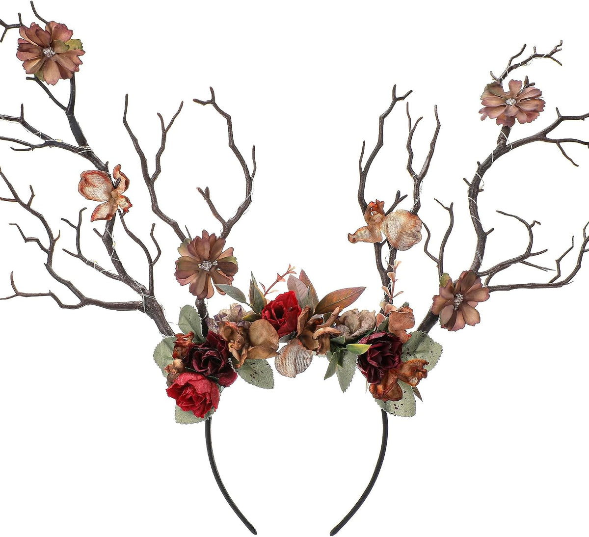 MOSTORY Light Up Fairy Woodland Branch Headband