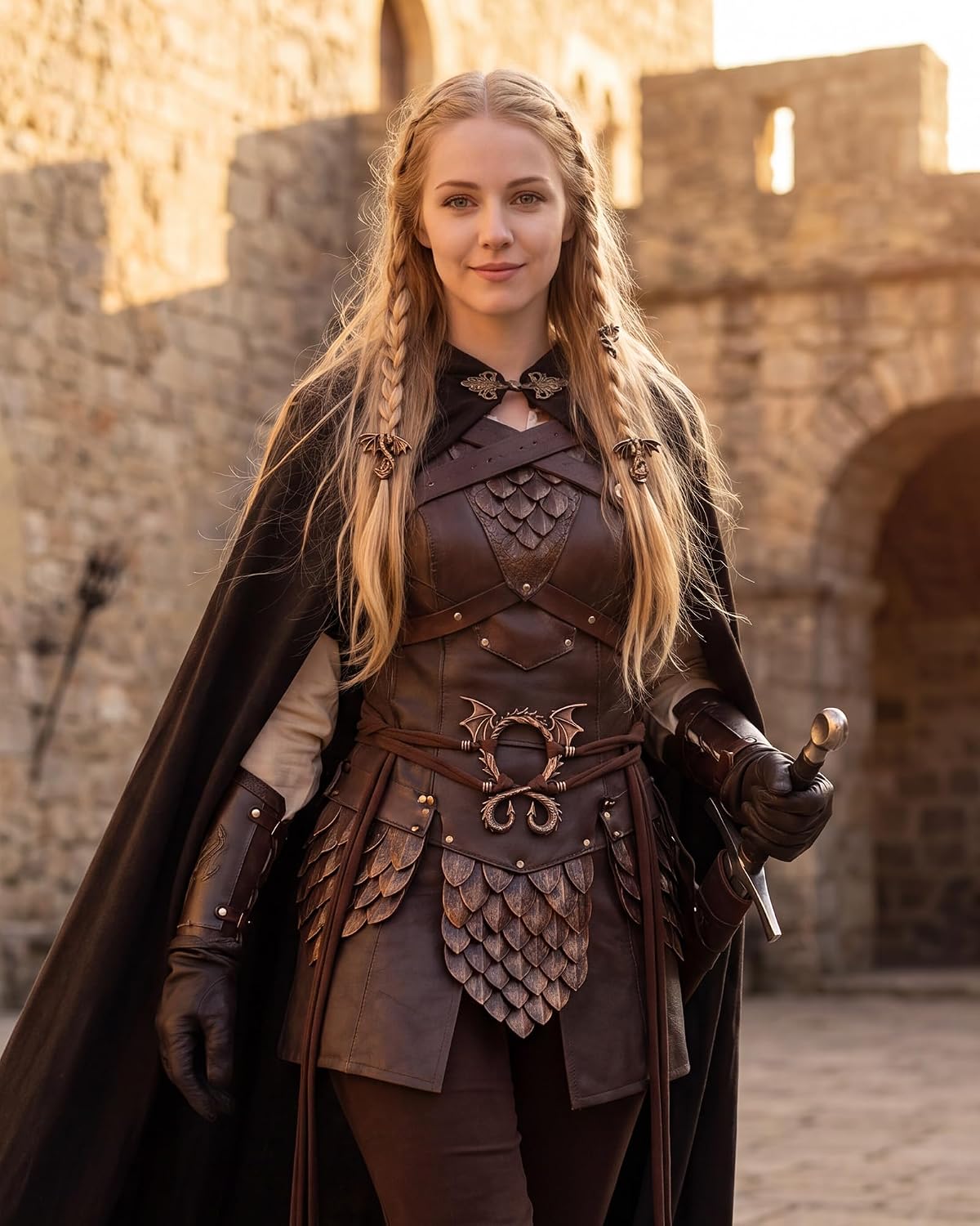 MOSTORY Medieval Belt – Women's Renaissance Costume Accessory