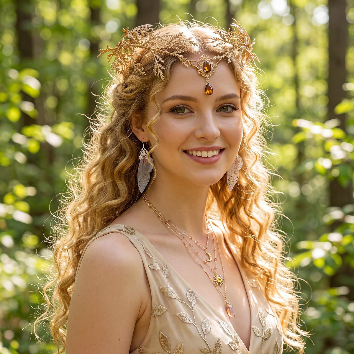 MOSTORY Fairy Crown Accessories Set for Women