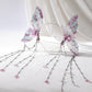 Flower Butterfly Fairy Headband with Tassel