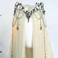 MOSTORY Witch Headpiece for Women, Elf Crown with Crow & Tassel