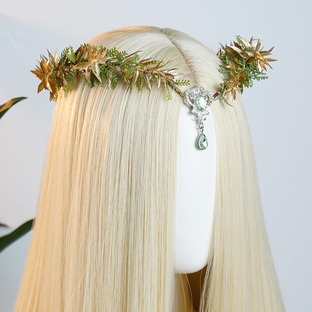 Renaissance Fairy Accessories Set – Elf Crown & Ear Cuffs