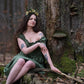 MOSTORY Handmade Green Branch Woodland Flower Crown