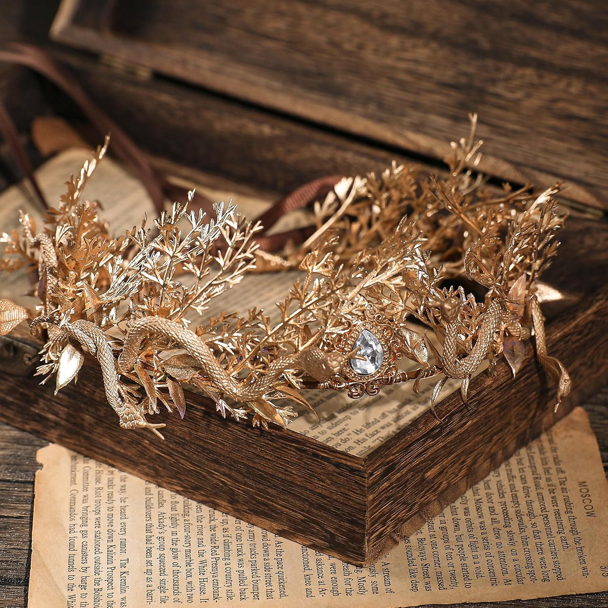 MOSTORY Greek Woodland Medusa Headpiece