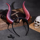 MOSTORY Black Devil Horns Headband – 3D Demon Cosplay