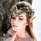 MOSTORY Antler Elf Flower Crown & Elf Ears Set
