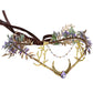 Handmade Moon Flower Crown - Fairy Headpiece Woodland Elf Circlet