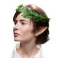 Green Leaf Laurel Crown - Handmade Wooland Greek Leaf Headpiece Forest Emperor Circlet