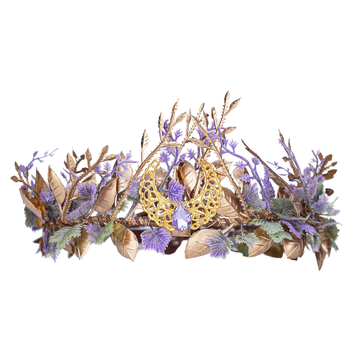 Serre-tête fleurs Accessoire cheveux fait main de tons verts Cadeau Serre-tête fleurs Accessoire cheveux fait main de tons verts Cadeau