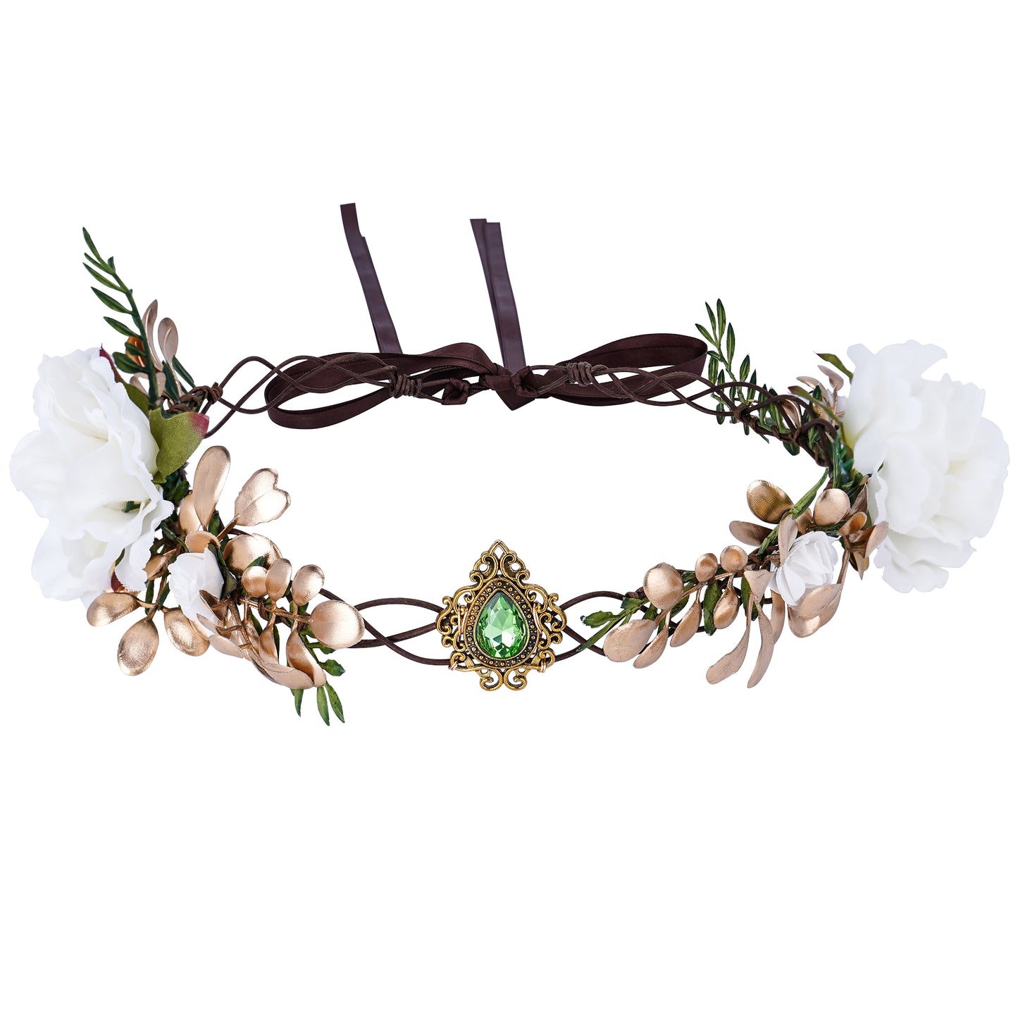 Fairy Flower Headband: Boho Floral Crown