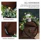 Black Antler Headband with Skull: Dark Forest Flower Hairband