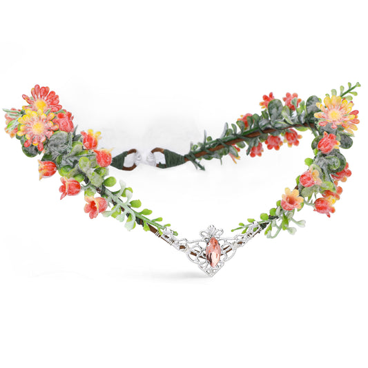 Elf Flower Crown Floral Headpiece